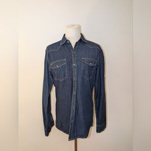 Classic Blue Denim Shirt